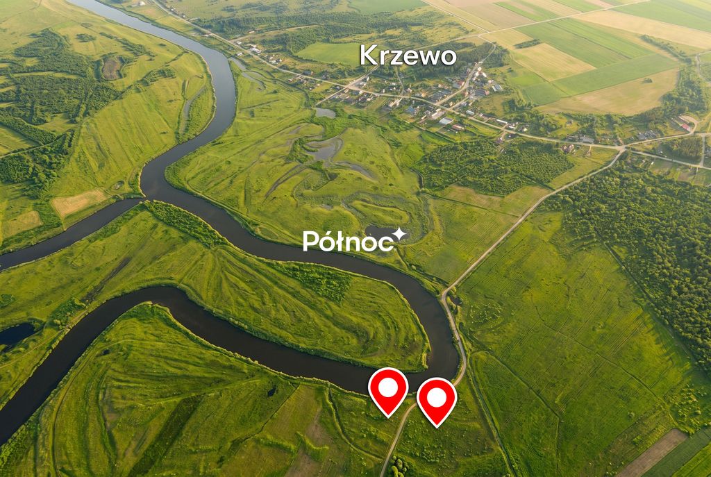 Działka rolna Krzewo. Zdjęcie 3
