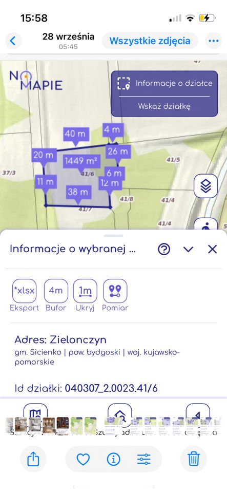 Działka budowlana Zielonczyn, ul. Zielona. Zdjęcie 2