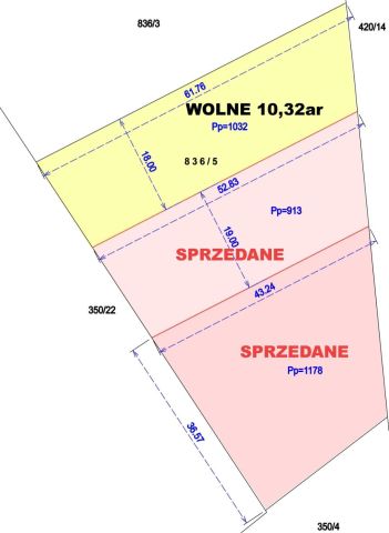 Działka budowlana Chrząstowice, ul. Wiślana. Zdjęcie 1