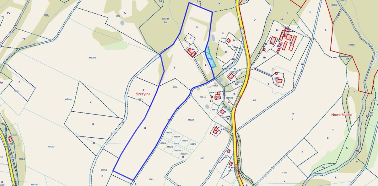 Działka inwestycyjna Szczytna, ul. Batorów. Zdjęcie 14