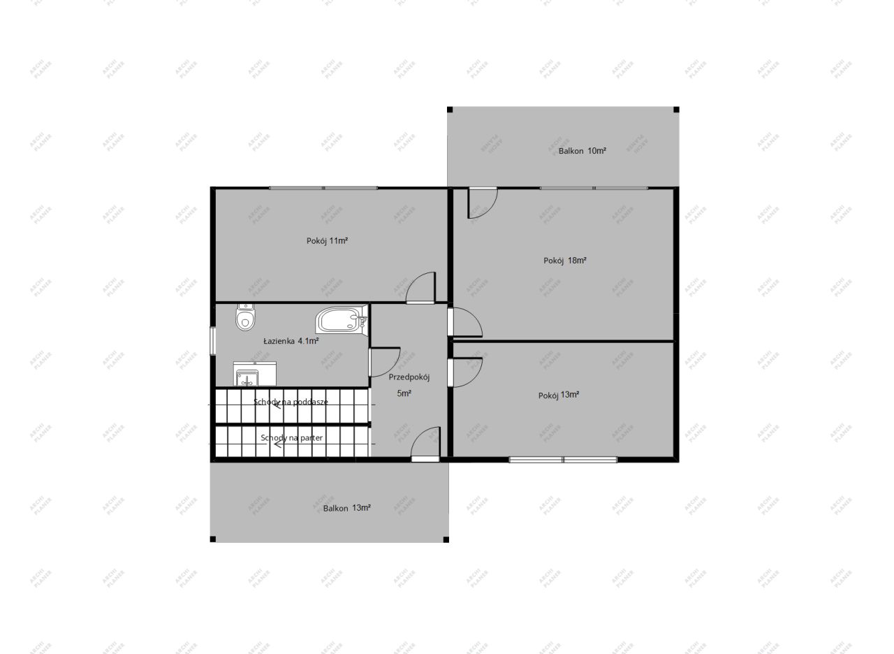 dom wolnostojący, 4 pokoje Jawor, ul. Henryka Sienkiewicza. Zdjęcie 3