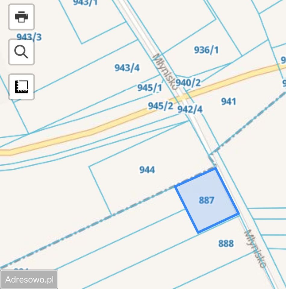 Działka inwestycyjna Babimost, ul. Młynisko. Zdjęcie 2