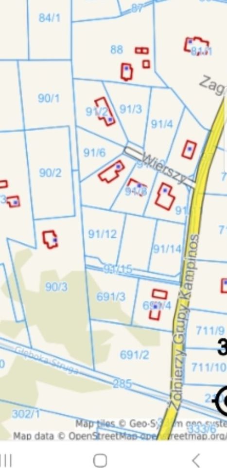 Działka budowlana Budy Zosine. Zdjęcie 5