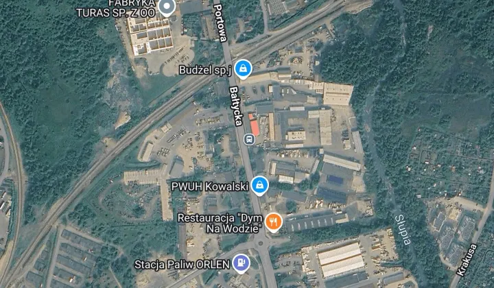 Hala/magazyn Słupsk Centrum, ul. Bałtycka