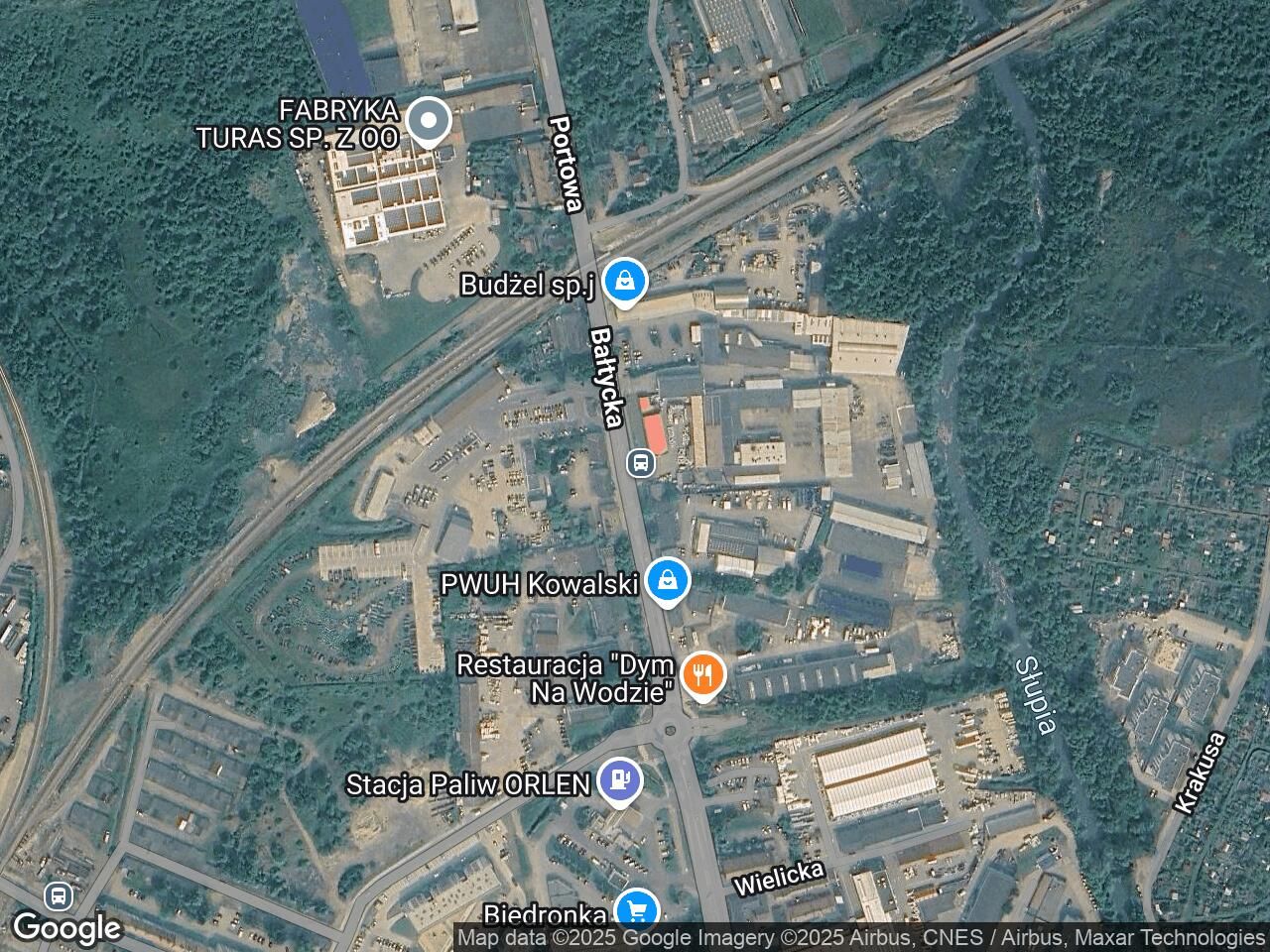 Hala/magazyn Słupsk Centrum, ul. Bałtycka