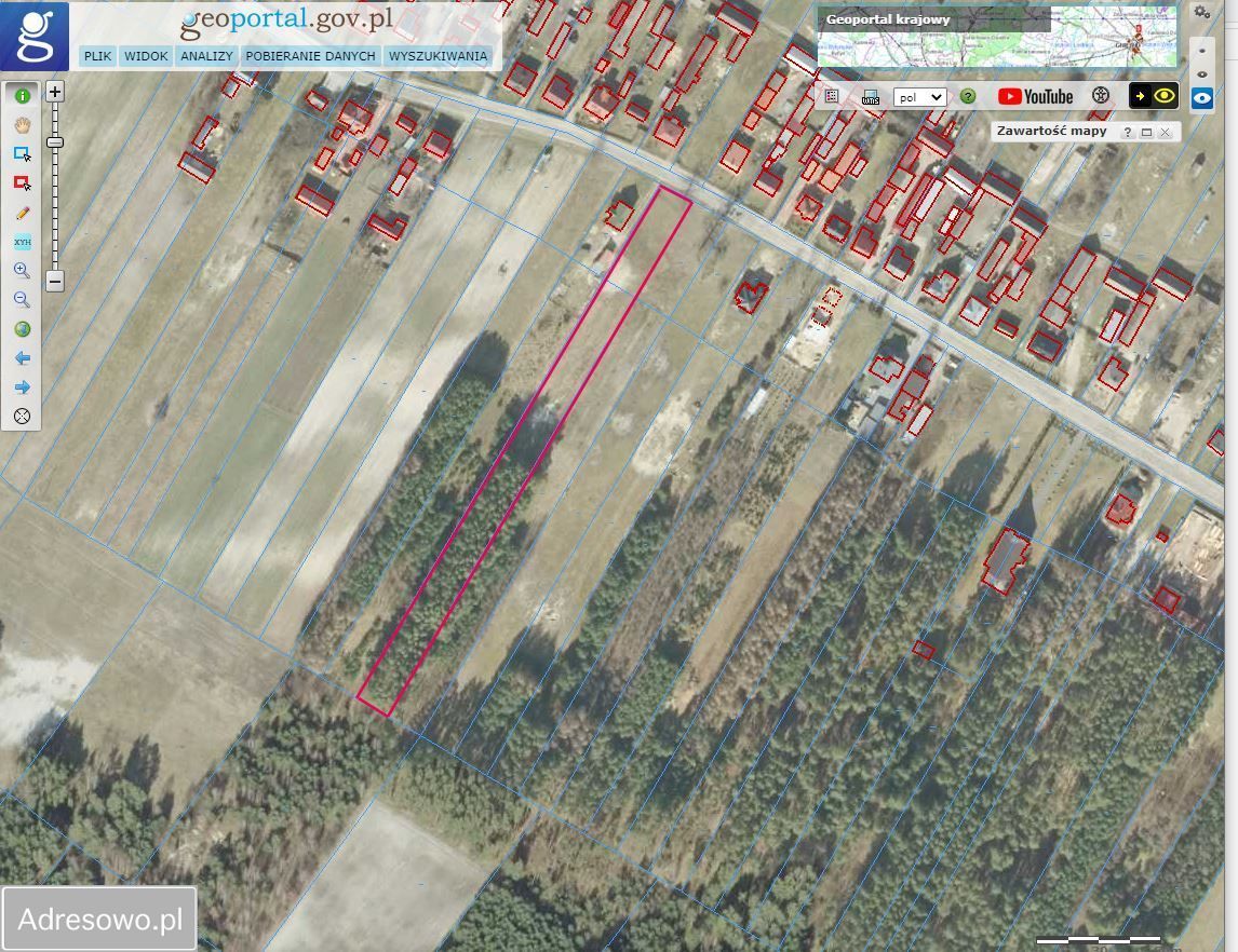 Działka rolno-budowlana Stanisławów