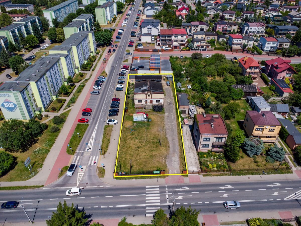 Działka inwestycyjna Brzeziny