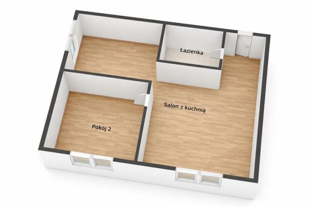 Mieszkanie 2-pokojowe Sopot Sopot Górny, ul. 23 Marca. Zdjęcie 4