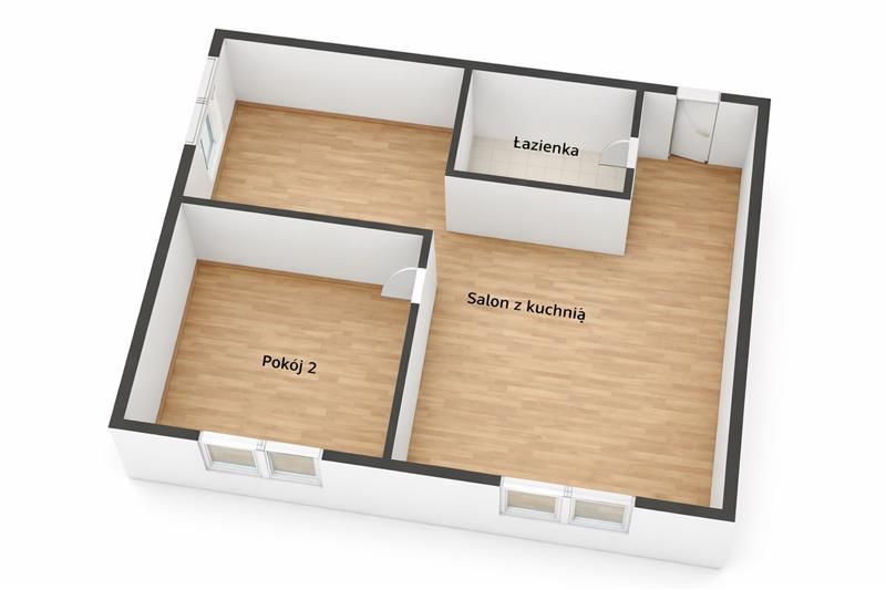 Mieszkanie 2-pokojowe Sopot Sopot Górny, ul. 23 Marca. Zdjęcie 4