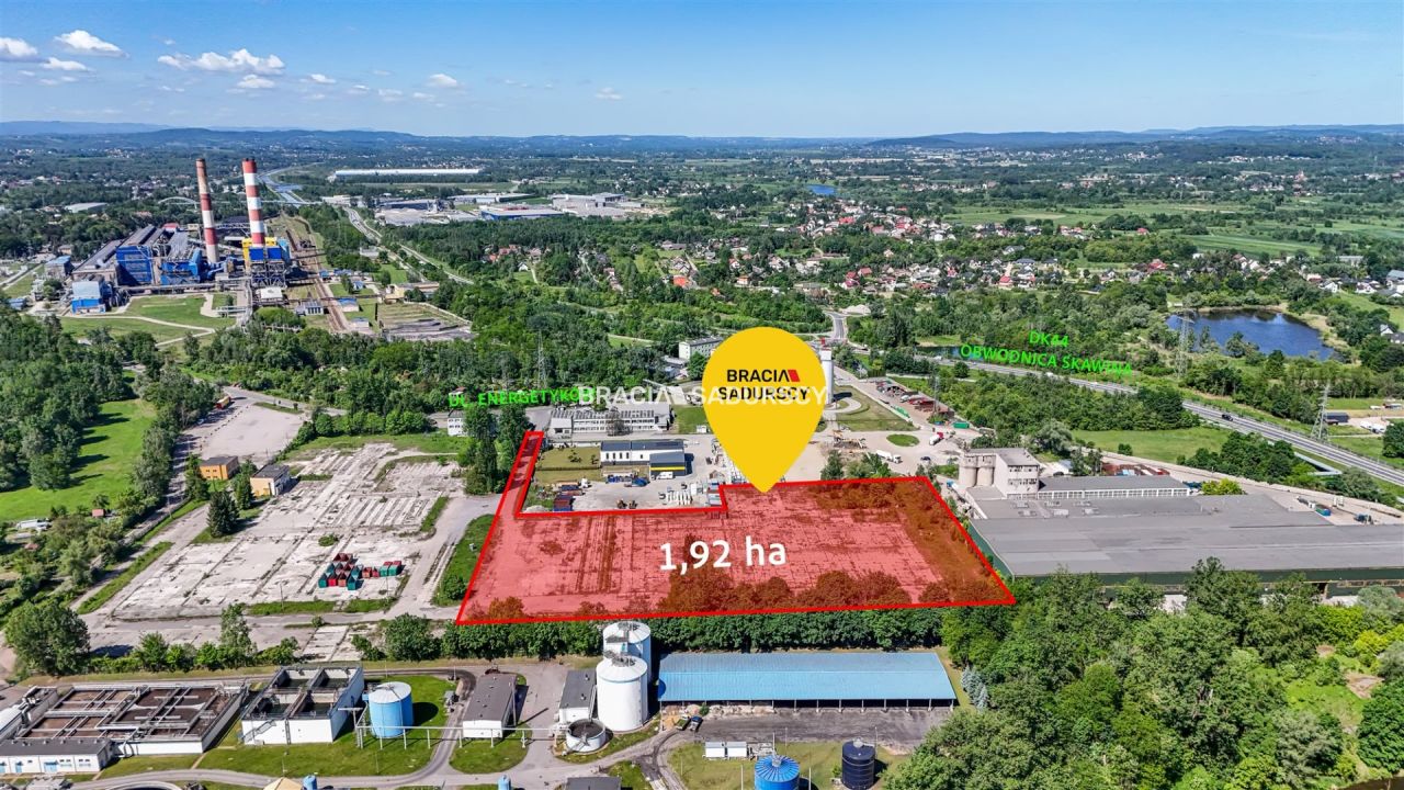 Działka inwestycyjna Skawina, ul. Energetyków. Zdjęcie 1