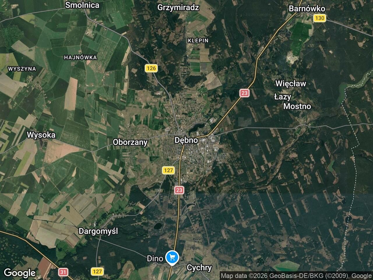 Działka budowlana Dębno, ul. Piaseczna. Zdjęcie 1