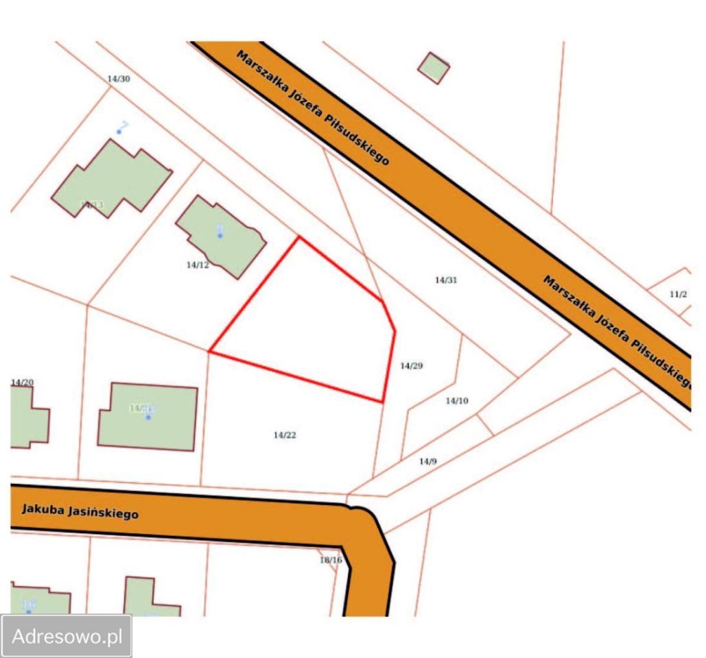 Działka budowlana Inowrocław Solanki, ul. Stanisława Waszaka. Zdjęcie 2