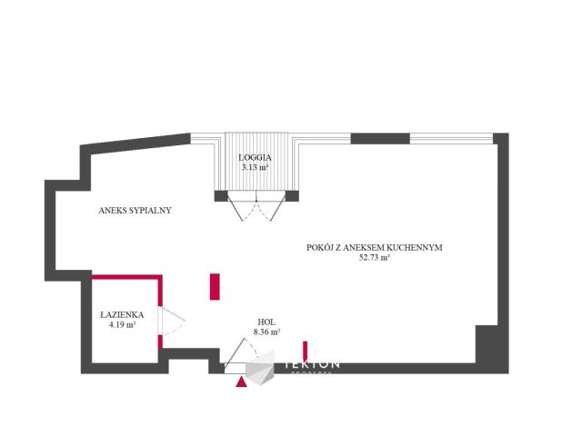 Mieszkanie 2-pokojowe Poznań Łazarz, ul. Śniadeckich. Zdjęcie 19