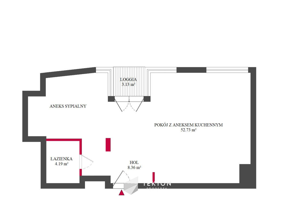 Mieszkanie 2-pokojowe Poznań Łazarz, ul. Śniadeckich. Zdjęcie 19