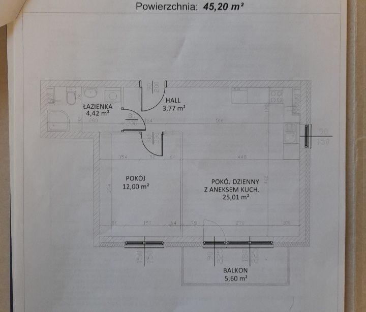Mieszkanie 2-pokojowe Płock Góry, ul. Przyszkolna
