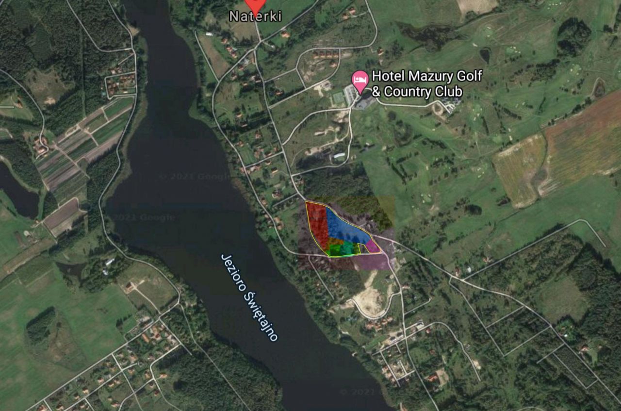 Działka rolno-budowlana Naterki, ul. Golfowa. Zdjęcie 3