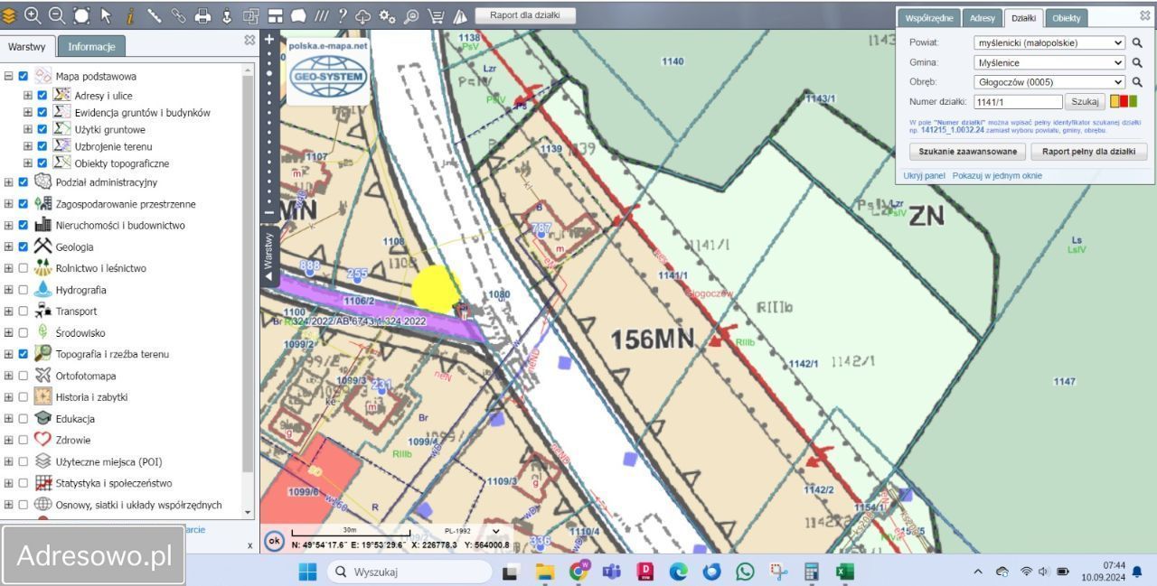 Działka budowlana Głogoczów. Zdjęcie 3
