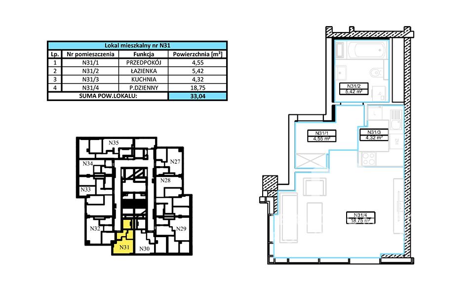 Mieszkanie 1-pokojowe Rzeszów, ul. Fryderyka Szopena. Zdjęcie 19