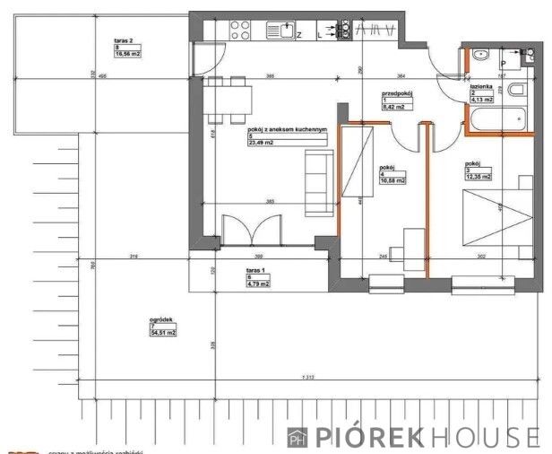 Mieszkanie 3-pokojowe Warszawa Białołęka, ul. Konik Polny. Zdjęcie 1
