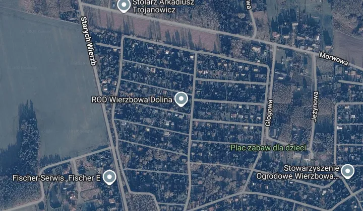 Działka rekreacyjna Gorzkie Pole, ul. Starych Wierzb
