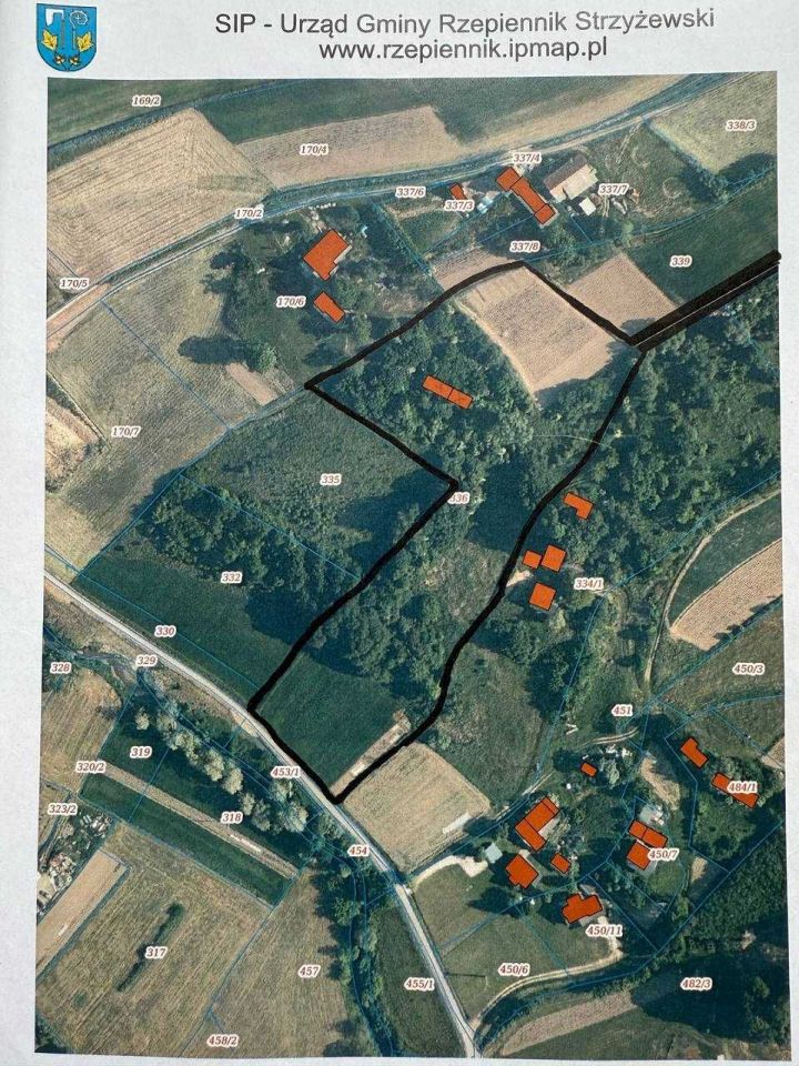 Działka rolno-budowlana Rzepiennik Strzyżewski. Zdjęcie 3