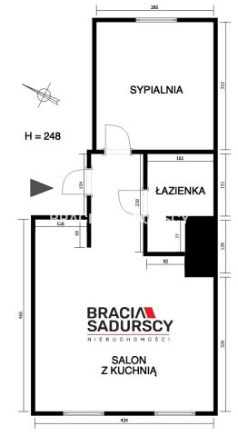 Mieszkanie 2-pokojowe Kraków Prądnik Biały, ul. Zielińska. Zdjęcie 22