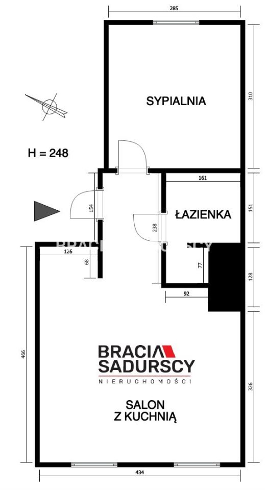 Mieszkanie 2-pokojowe Kraków Prądnik Biały, ul. Zielińska. Zdjęcie 22