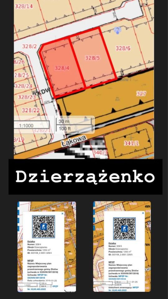 Działka budowlana Blękwit. Zdjęcie 2