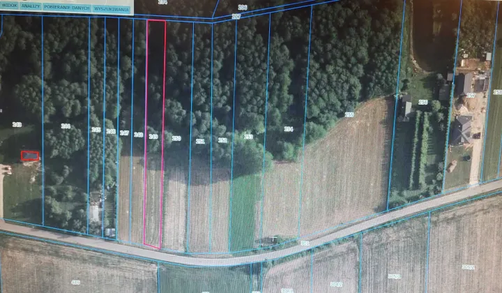 Działka rolno-budowlana Żarnówka