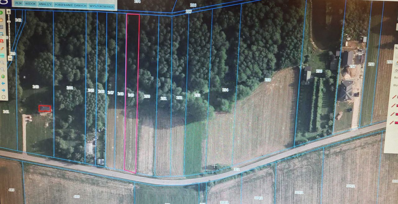 Działka rolno-budowlana Żarnówka