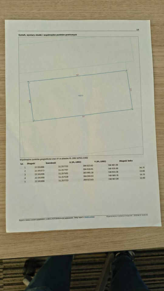 Działka rolno-budowlana Rudka Kozłowiecka. Zdjęcie 8