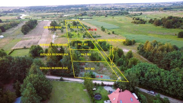 Działka budowlana Czarnów. Zdjęcie 2