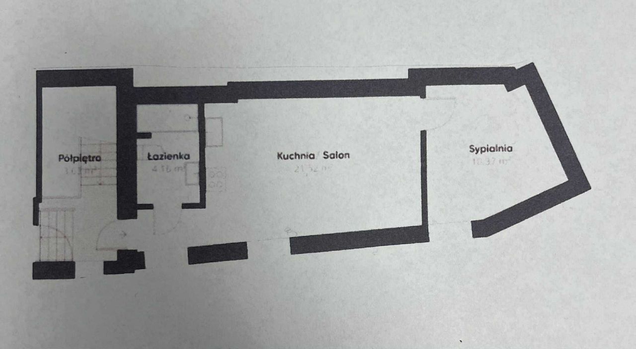 Mieszkanie 2-pokojowe Kalisz Centrum. Zdjęcie 7