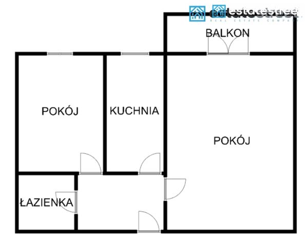 Mieszkanie 2-pokojowe Kraków Grzegórzki, ul. Dąbska. Zdjęcie 9