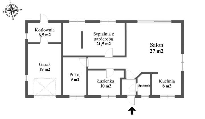 dom wolnostojący, 3 pokoje Stajenczynki, ul. Szafirowa