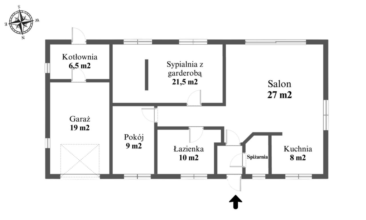 dom wolnostojący, 3 pokoje Stajenczynki, ul. Szafirowa. Zdjęcie 19