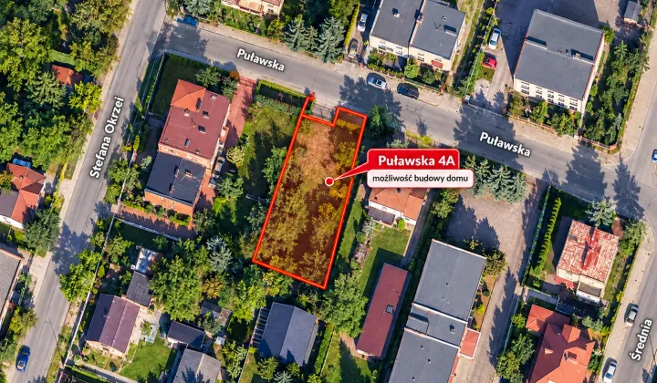 Działka budowlana Radom Dzierzków, ul. Puławska