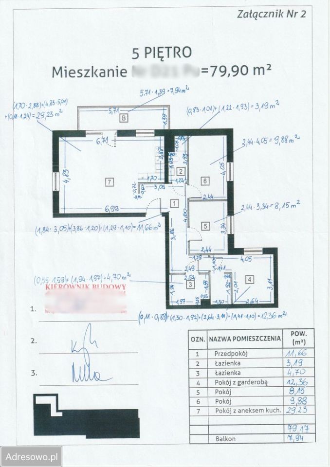 Mieszkanie 4-pokojowe Łuków, ul. Wileńska. Zdjęcie 21