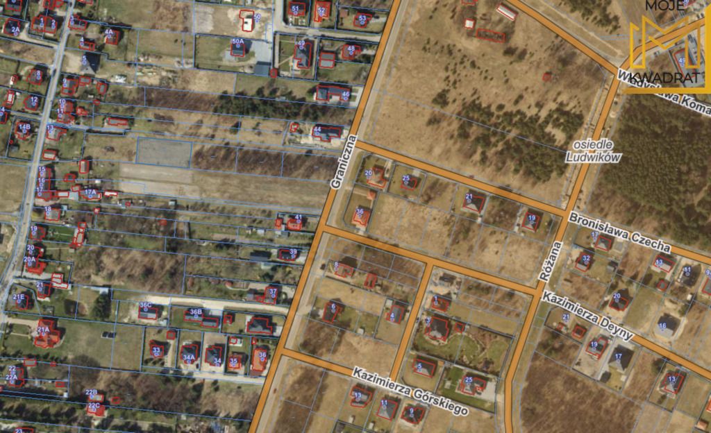 Działka budowlana Bełchatów, os. Ludwików. Zdjęcie 1