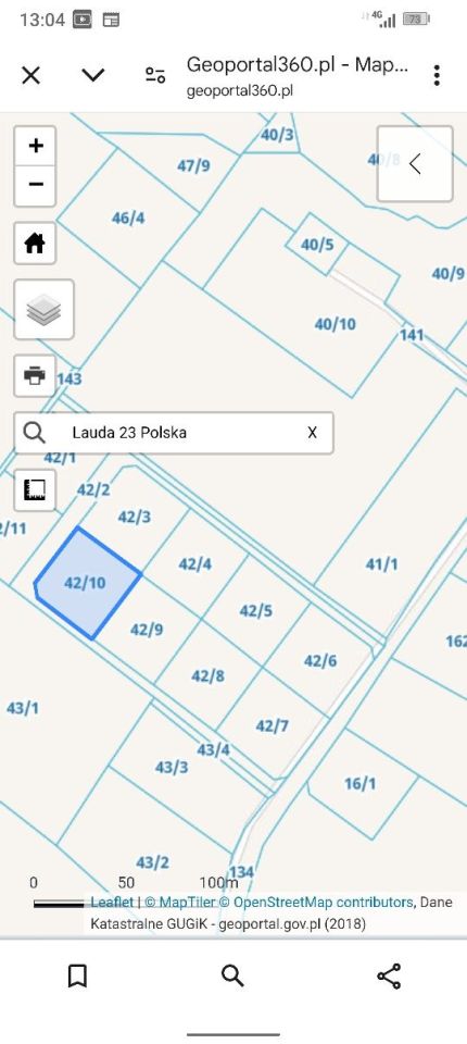 Działka budowlana Lauda. Zdjęcie 3