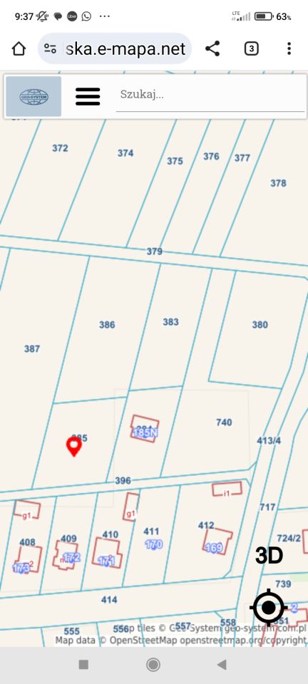 Działka budowlana Ruda Łańcucka. Zdjęcie 4