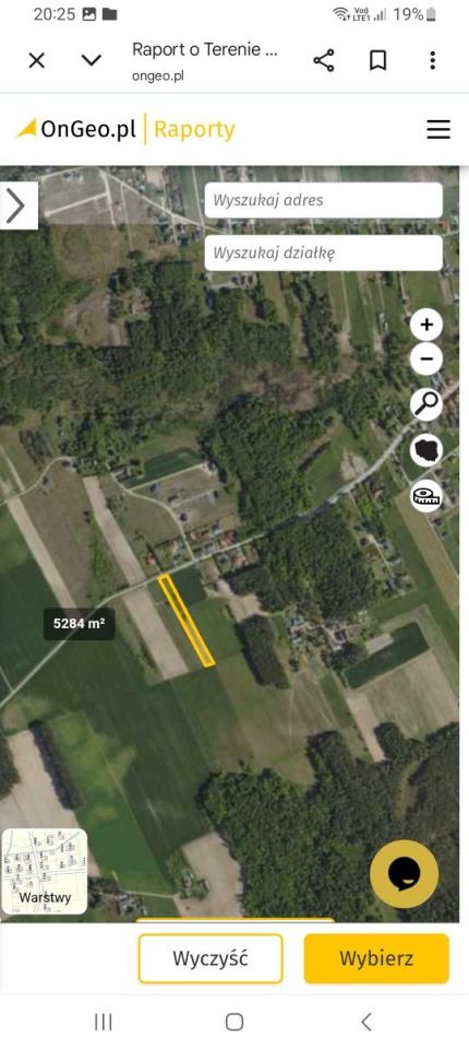 Działka rolna Niewodnica Nargilewska-Kolonia. Zdjęcie 1