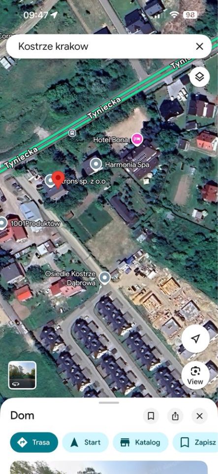 Działka budowlana Kraków Kostrze, ul. Tyniecka. Zdjęcie 2