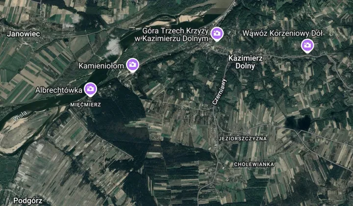 Działka budowlana Kazimierz Dolny Cholewianka, ul. Słoneczna