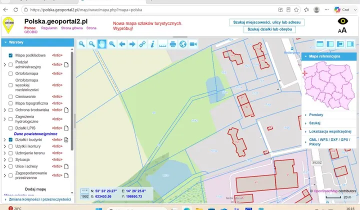 Działka budowlana Będargowo