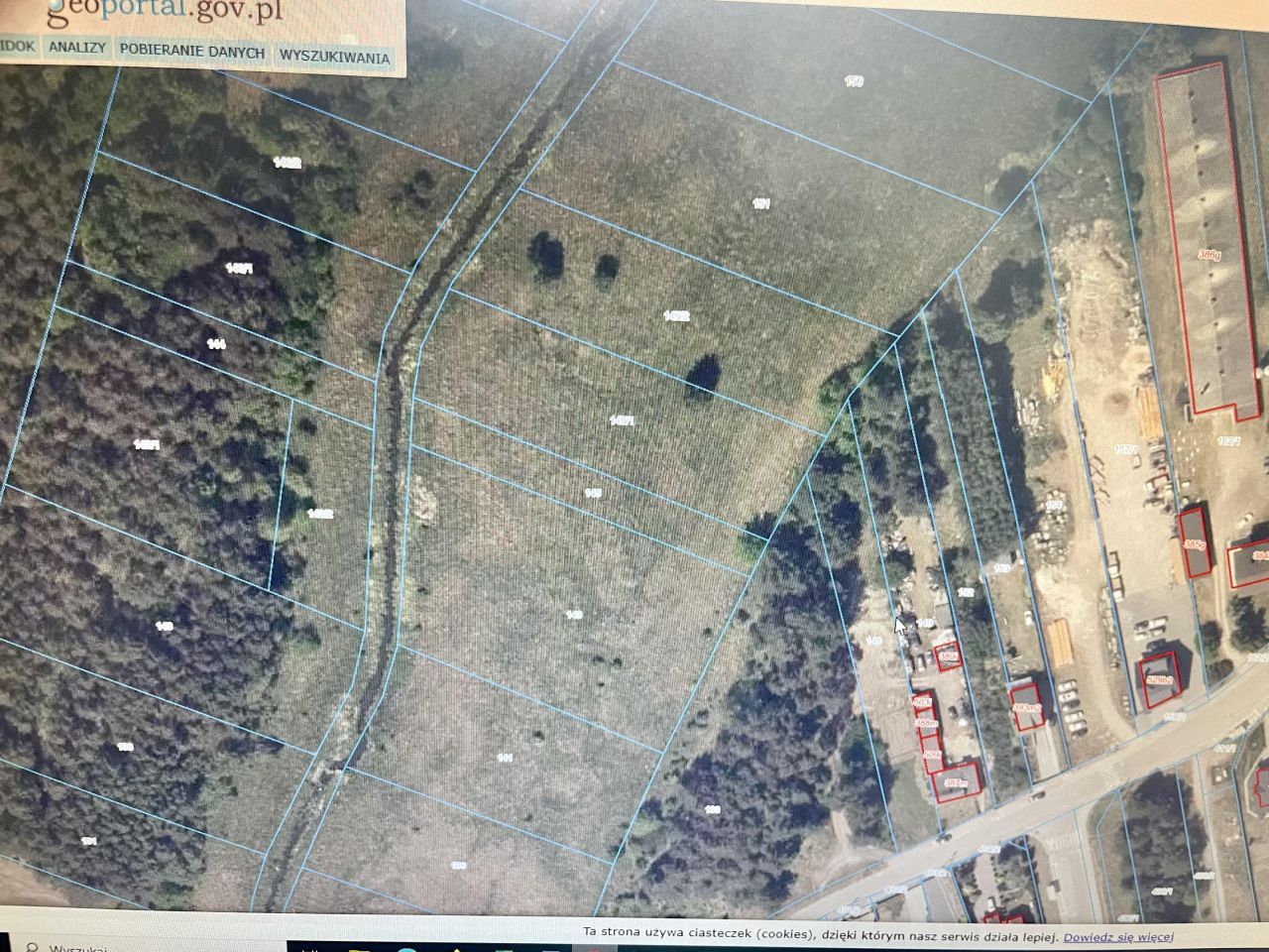 Działka rolna Kielce Niewachlów Drugi, ul. Batalionów Chłopskich