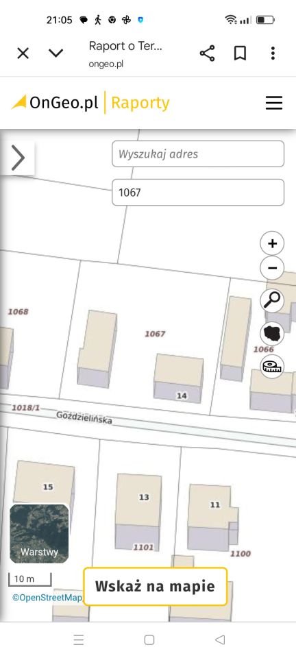 Działka budowlana Bodzechów Bodzechów-Folwark, ul. Goździelińska