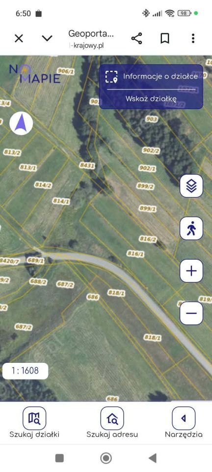 Działka budowlana Krzeszów. Zdjęcie 2