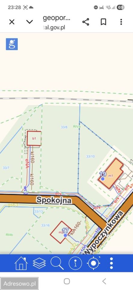 Działka budowlana Komorowo, ul. Spokojna. Zdjęcie 4