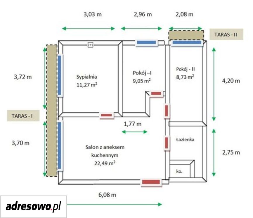 Mieszkanie 3-pokojowe Katowice os. Tysiąclecia, ul. Piastów. Zdjęcie 10